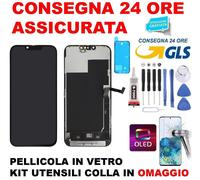 DISPLAY LCD APPLE IPHONE 13 PRO SOFT OLED SCHERMO TOUCH SCREEN PARI ORIGINALE