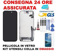 DISPLAY LCD APPLE IPHONE 16 120hz SCHERMO INCELL TOUCH SCREEN FRAME FULL SIZE