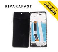 DISPLAY LCD CON FRAME PER MOTOROLA MOTO G55 XT2435 SCHERMO TOUCH SCREEN VETRO