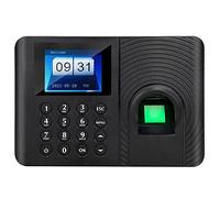 Display LCD da 2,4 pollici biometrico impronte digitali password presenze sistema di controllo registratore tempo dipendenti piccola impresa USB Download dati tempo orologio registratore