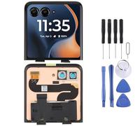 Display LCD del telefono cellulare Per for Motorola Razr 60 Schermo secondario LCD con digitalizzatore assemblaggio completo Parte di riparazione