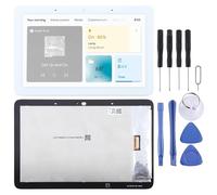 Display LCD del Telefono Cellulare per Lo Schermo LCD di per Google Nest Hub con Digitazer Assembly Full (White) Parte di Riparazione