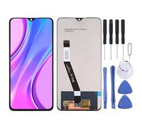 Display LCD del Telefono Cellulare Schermo LCD TFT per Xiaomi Redmi 9/Redmi 9 Prime/Poco M2 Digitazer Assemblaggio Completo (Nero) Parte di Riparazione