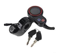 Display LCD di ricambio per scooter Hitway H5 che utilizza 6 pin per mostrare la velocità della batteria e le metriche della distanza percorsa