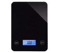 Display LCD Digitale Bilancia Da Cucina In Vetro Nero Di Precisione On-Off Automatica 5 Kg Facili Da Usare