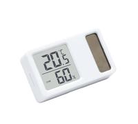 Display LCD digitale Misuratore di umidità della temperatura Misuratore di energia solare Termometri igrometro per la casa della stanza del bambino