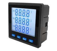 Display LCD digitale Voltmetro Amperometro Wattmetro Misuratore di frequenza di energia di potenza Tester multifunzione Strumenti RS485 400V(With 200A CT)