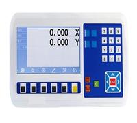 Display LCD Dro Kit di lettura digitale Set ottica lineare da 100 a 1000 mm for tornio CNC per tornio trapano(2 axis lcd dro)
