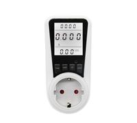 Display LCD Elettricità Utilizzo del misuratore di potenza Energia Watt Tensione AMPS Tester Wattaggio KWH Monitoraggio dell'analizzatore di consumo con retroilluminazione AC110V (Eu-2 con