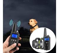 Display LCD elettrico ricaricabile con collare di addestramento per cani da