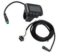 Display LCD EN06 per bicicletta elettrica e scooter, monitora la velocità e lo stato della batteria attraverso diverse opzioni di tensione