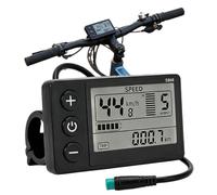 Display LCD for bici elettrica - Display LCD for bici elettrica S866, Display LCD con presa impermeabile for bici elettrica 24V 36V 48V