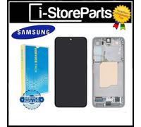 DISPLAY LCD FRAME ROSSO ORIGINALE SERVICE PER SAMSUNG S25 SM S931B TOUCH SCHERMO