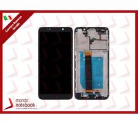 DISPLAY LCD FRAME PER HUAWEI Y5 2018 DRA-L01 L02 L21 L22 L23 TOUCH SCREEN VETRO