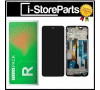 DISPLAY LCD FRAME NERO ORIGINALE PER REALME C75 RMX3941 TOUCH SCREEN SCHERMO