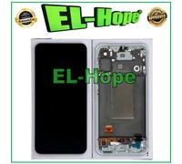 DISPLAY LCD FRAME ORIGINALE SAMSUNG GALAXY A56 SM-A566 TOUCH SCREEN LIGHT GRAY