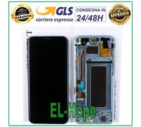 DISPLAY LCD FRAME ORIGINALE SAMSUNG GALAXY S8 PLUS SM-G955 F/FN TOUCH SCREEN BLU