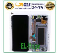 DISPLAY LCD FRAME ORIGINALE SAMSUNG GALAXY S8+ PLUS SM-G955 F TOUCH SCREEN VIOLA