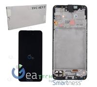 DISPLAY LCD FRAME ORIGINALE SAMSUNG SERVICE PACK GALAXY A16 4G SM-A165 NERO