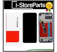 DISPLAY LCD FRAME ORIGINALE SERVICE HUAWEI P40 LITE E ART-L28 ART-L29 TOUCH BLU