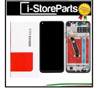 DISPLAY LCD FRAME ORIGINALE SERVICE HUAWEI P40 LITE E ART-L28 ART-L29 TOUCH NERO