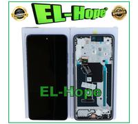 DISPLAY LCD FRAME ORIGINALE SERVICE MOTOROLA MOTO G56 XT2529 TOUCH SCHERMO BLU