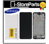 DISPLAY LCD FRAME ORIGINALE SERVICE OEM SAMSUNG A16 4G SM-A165F TOUCH SCHERMO