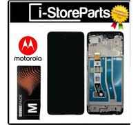 DISPLAY LCD FRAME ORIGINALE SERVICE PER MOTOROLA MOTO G55 5G XT2435 TOUCH NERO