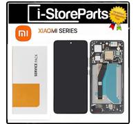 DISPLAY LCD FRAME ORIGINALE SERVICE XIAOMI 14T PRO 2407FPN8EG SCHERMO TOUCH NERO