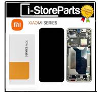DISPLAY LCD FRAME ORIGINALE SERVICE XIAOMI 15T PRO 2506BPN68G SCHERMO TOUCH GREY