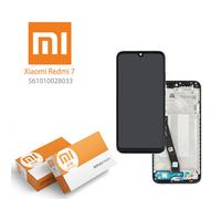 DISPLAY LCD FRAME PARI A ORIGINALE XIAOMI REDMI 7 M1810F6LE G TOUCH VETRO NERO