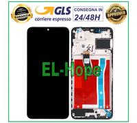 DISPLAY LCD + FRAME PER HUAWEI NOVA Y70 MGA-LX3 TOUCH SCREEN VETRO SCHERMO NERO