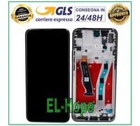 DISPLAY LCD FRAME PER HUAWEI P SMART Z STK-LX1 STK-LX2 STK-L21 TOUCH VETRO NERO