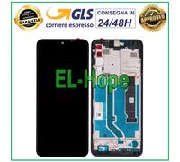 DISPLAY LCD FRAME PER TCL 20 SE T761H T671H T671F T671O T671E TOUCH SCREEN VETRO