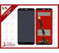 DISPLAY LCD HUAWEI P SMART FIG-LX1 LX2 LX3 ENJOY 7S TOUCH SCREEN VETRO NERO
