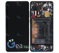 DISPLAY LCD HUAWEI P30 PRO 2019 AURORA BLACK SERVICE PACK BATTERIA ORIGINALE PER
