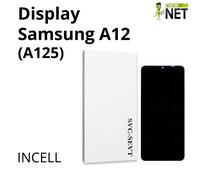 Display LCD IN-CELL Touch Screen compatibile con Samsung Galaxy A12, No frame