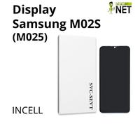 Display LCD IN-CELL Touch Screen compatibile con Samsung Galaxy M02s, No frame