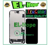 DISPLAY LCD INCELL iTruColor PER APPLE IPHONE 15 PLUS TOUCH SCREEN VETRO NERO