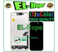 DISPLAY LCD iTruColor HARD OLED PER APPLE IPHONE 16 PRO TOUCH VETRO SCHERMO