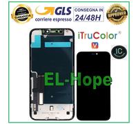 DISPLAY LCD iTruColor HD INCELL PER APPLE IPHONE 11 TOUCH SCREEN SCHERMO MONITOR