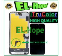 DISPLAY LCD iTruColor SOFT OLED PREMIUM PER APPLE IPHONE 15 PLUS TOUCH SCHERMO