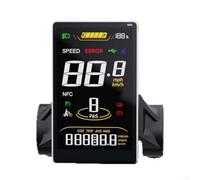 Display LCD M58 per Ebike Per BAFANG Motore 5Pin Collegamento Impermeabile Sostenere Tensioni Multiple Mostrando Statistiche di Guida