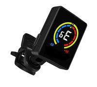 Display LCD Micro Paletta Accordatore 360 Rotazione Calibrazione Accordatore per Chitarra Basso Ukulele Violino accessori per violino