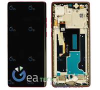 DISPLAY LCD MOTOROLA MOTO EDGE 50 FUSION ORIGINALE SERVICE PACK FRAME HOT PINK