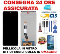 DISPLAY LCD MOTOROLA MOTO G32 XT2235 XT 2235 TOUCH SCREEN VETRO SCHERMO NERO