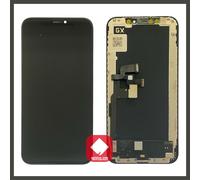 DISPLAY LCD OLED APPLE IPHONE X SCHERMO TOUCHSCREEN VETRO ORIGINALE GX HARD AAA+