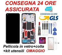 DISPLAY LCD OLED FRAME OPPO REALME GT MASTER RMX3363 RMX3360 TOUCH VETRO SCHERMO