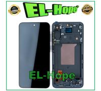 DISPLAY LCD OLED FRAME PER SAMSUNG GALAXY A55 5G SM-A556 A556B TOUCH SCREEN NERO