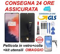 DISPLAY LCD OLED PER ONEPLUS 7T HD1900 01 03 05 07 VETRO TOUCH SREEN SCHERMO
